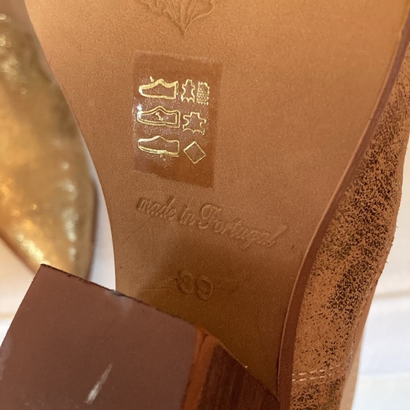 Free People gold Jackson west ankle boots - Picture 6 of 11